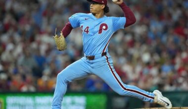 Jesús Luzardo retires 22 straight batters after rough start as Philadelphia Phillies sweep New York Mets