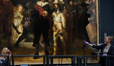 Inspiration behind dog in Rembrandt's famous "Night Watch" artwork uncovered 4 centuries later