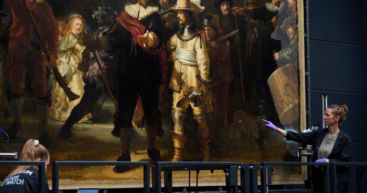 Inspiration behind dog in Rembrandt's famous "Night Watch" artwork uncovered 4 centuries later