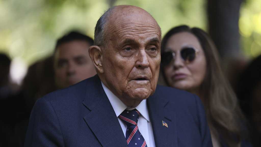Former New York City Mayor Rudy Giuliani seriously injured in crash on I-93 in NH