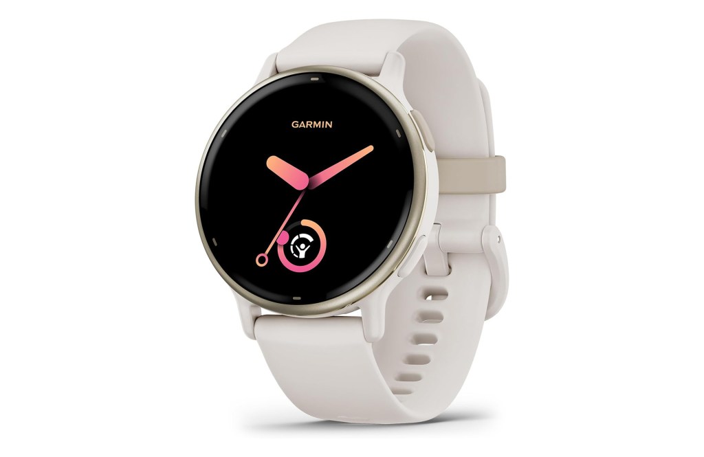 Garmin vívoactive 5, Health and Fitness GPS Smartwatch, AMOLED Display, Up to 11 Days of Battery, Ivory
