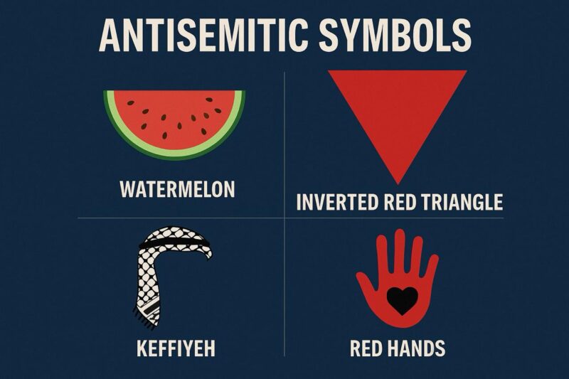Combat Antisemitism Summit identifies 'antisemitic symbols'. Image: Josh Barnett