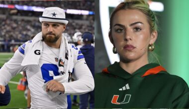 IN PICS: Jake Ferguson’s Fiancée Haley Cavinder Flaunts Special Cowboys Outfit Ahead of Bears Showdown