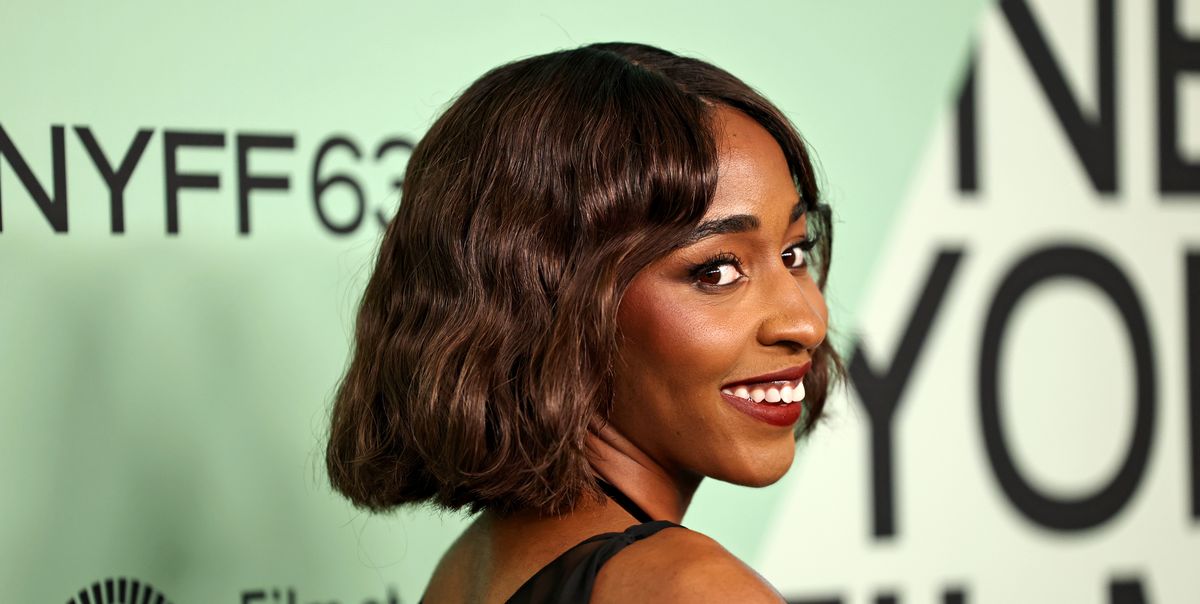 Ayo Edebiri Wears a Nautical Look in New York