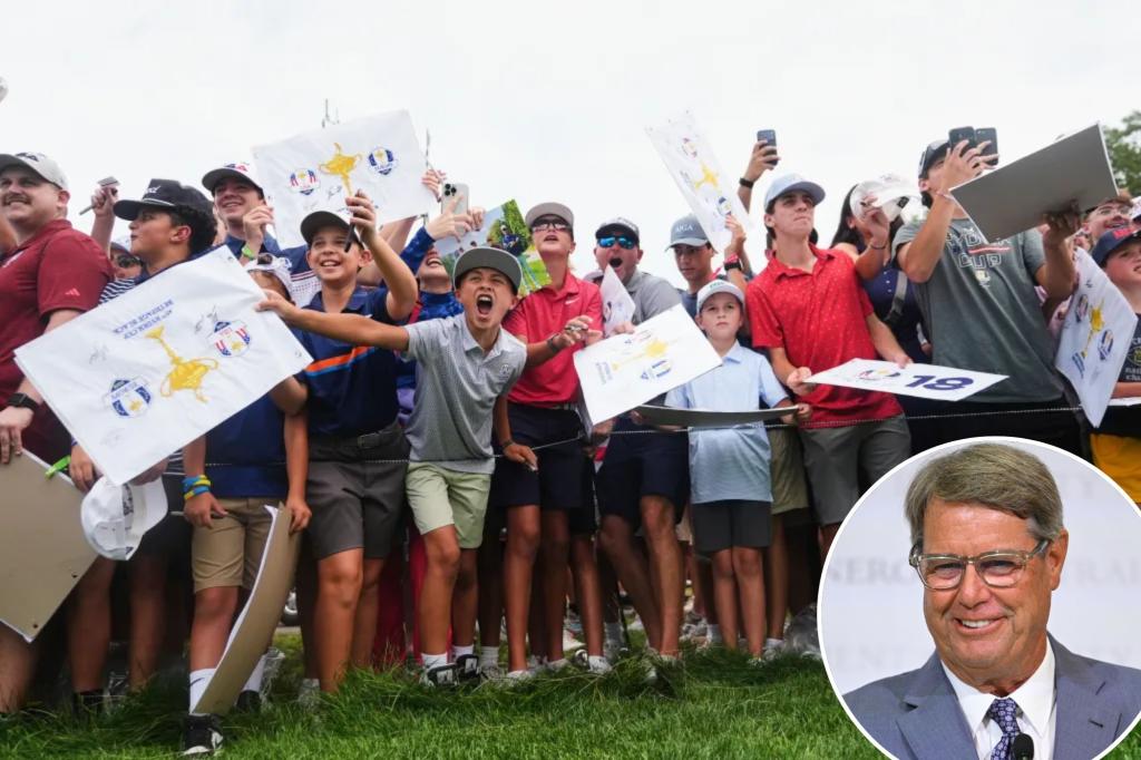 Why Paul Azinger thinks pressure is on US at Ryder Cup 2025