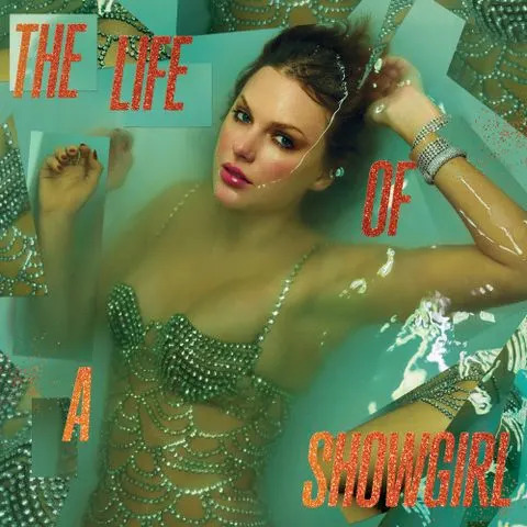 Mert Alas & Marcus Piggot Taylor Swift's 'The Life of a Showgirl' album cover