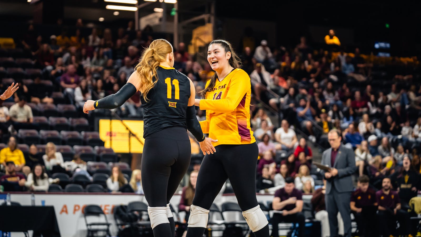 Change of scenery: How sisters find themselves on the same side of the net