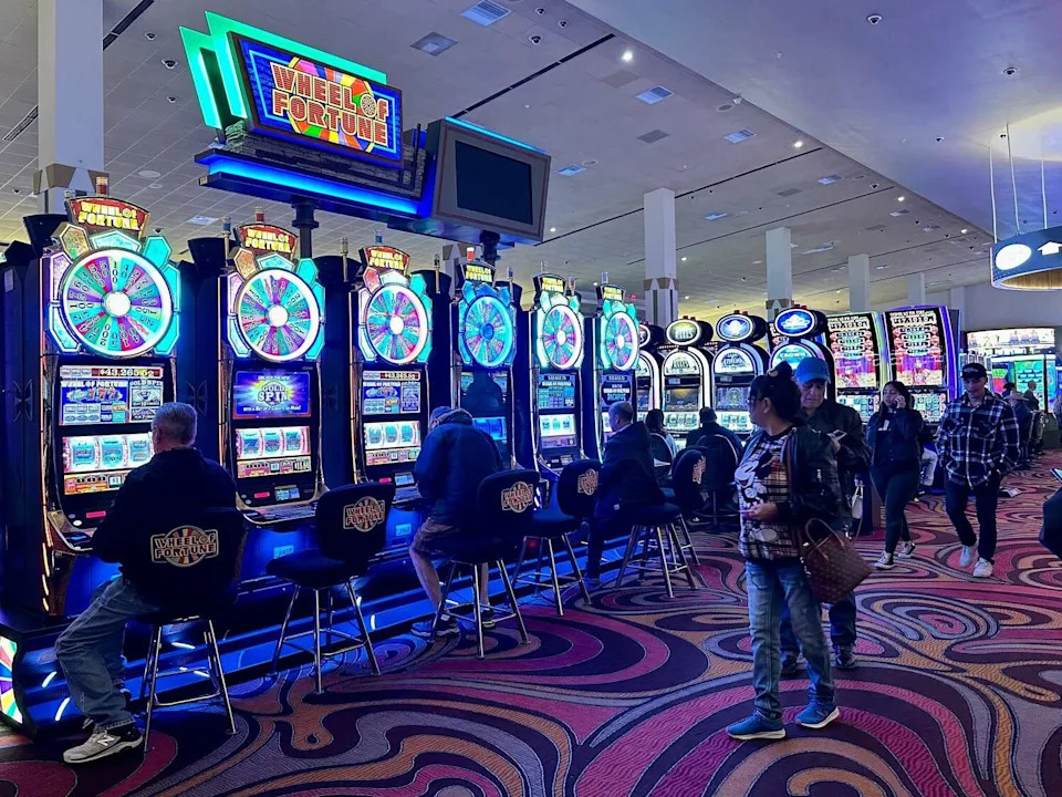There are recognizable games over at Kickapoo Lucky Eagle, including themed games related to Wheel of Fortune, The Wizard of Oz, Willie Nelson, and much more. (Sarah Martinez for MySA)