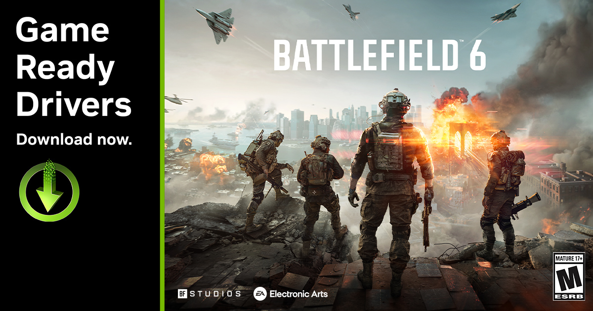 Battlefield 6 GeForce Game Ready Driver Released | GeForce News