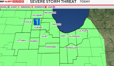 Ground stop issued at Chicago airports amid thunderstorms