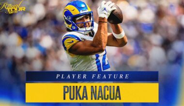 A head wound couldn't stop Rams wide receiver Puka Nacua from pacing L.A.'s offense in season-opening win over Houston