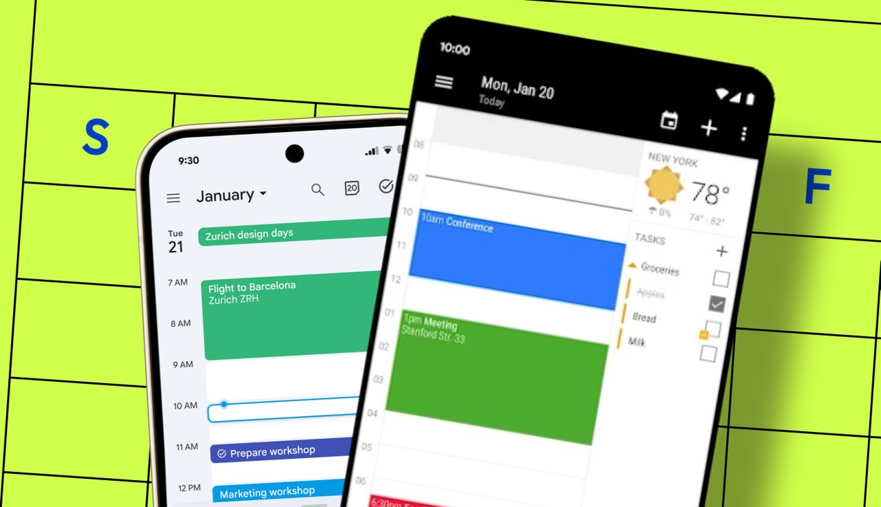 Best Android Calendar apps that aren't made by Google