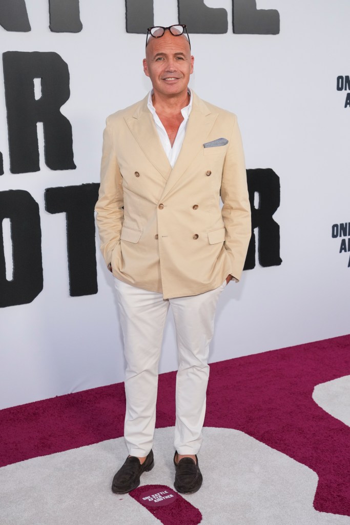 Billy Zane attends the 'One Battle After Another' premiere