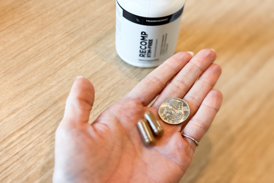 Transparent Labs Recomp Stim-Free as best fat burner