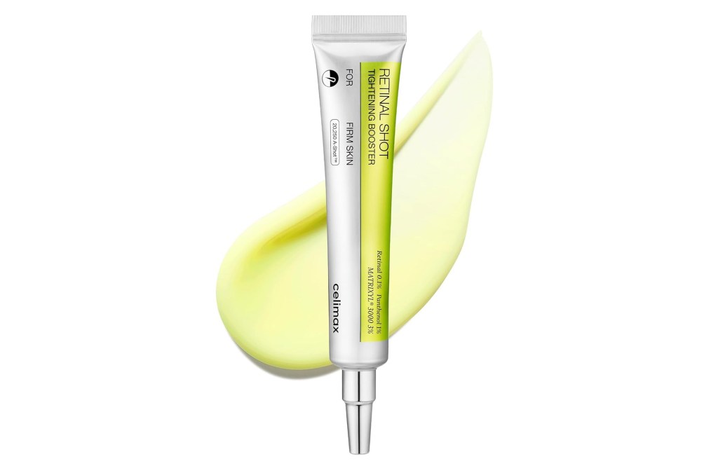 Celimax Retinal Shot Tightening Booster tube.