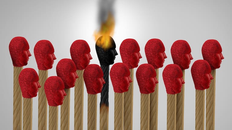 Career burnout is on the rise. 