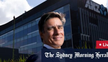 ANZ jobs to be slashed; Trump letter to Epstein revealed by Democrats in House Oversight Committee; France government in crisis after Prime Minister François Bayrou ousted