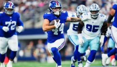 Cowboys vs. Giants live updates, score, highlights as teams trade touchdowns in action-packed fourth quarter