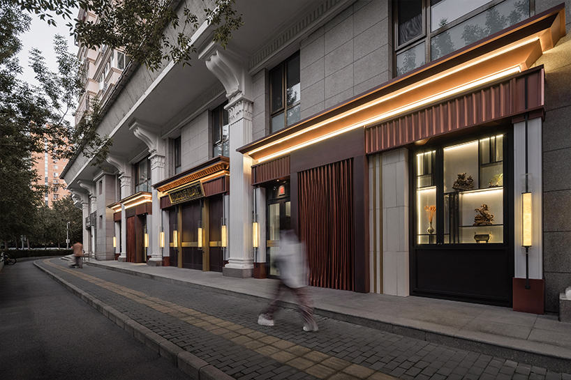 copper and glass frame beijing cultural hub for mammoth ivory carving by chuxin tuoyuan