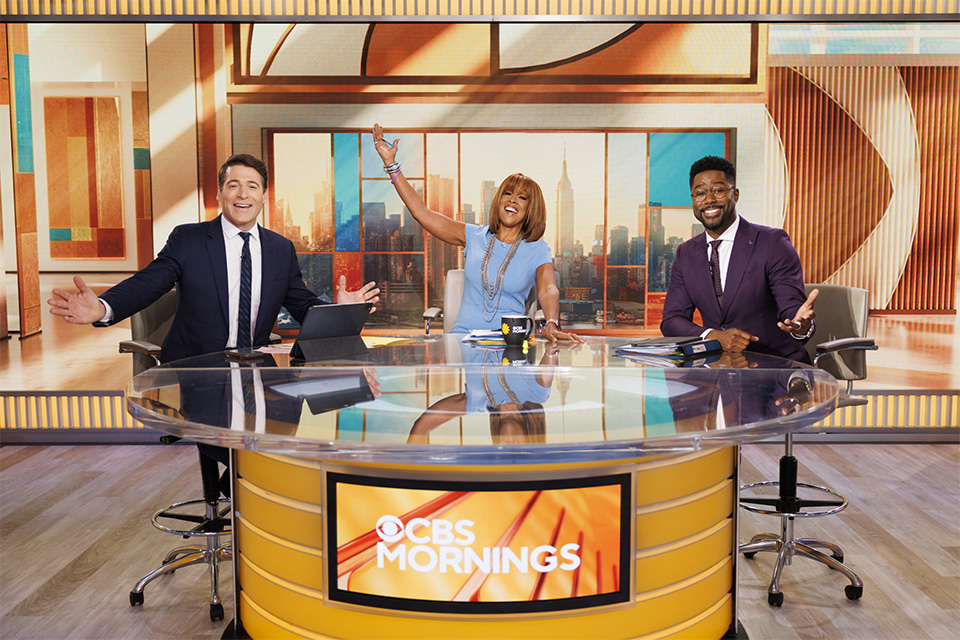 'CBS Mornings' moves back home with updated set, graphics - NCS
