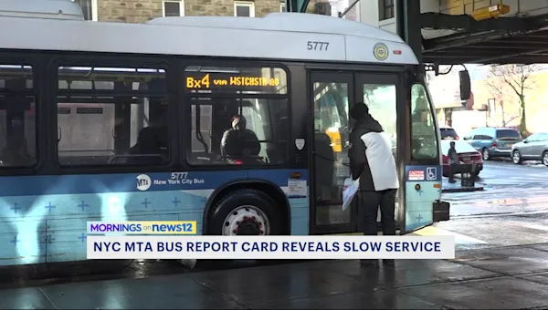 NYC MTA bus report card reveals slow service in The Bronx