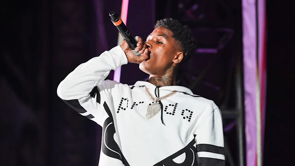 NEW ORLEANS, LA - AUGUST 25: NBA YoungBoy performs during Lil WeezyAna at Champions Square on August 25, 2018 in New Orleans, Louisiana.