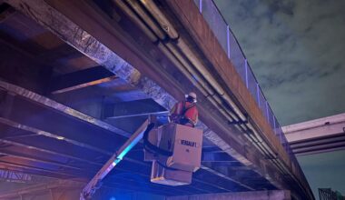 Second truck strikes Houston Avenue bridge on I-10 this week