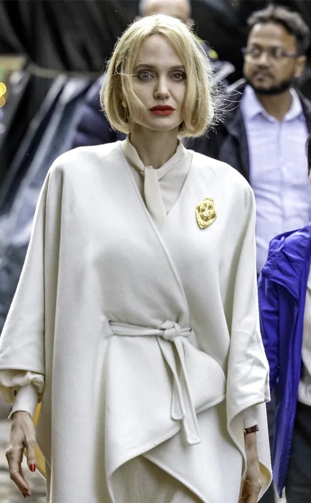 Angelina Jolie Unveils Striking Blonde Bob for Latest Role in Anxious People movie