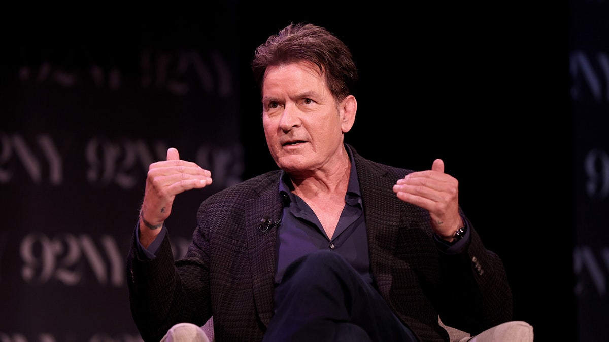Charlie Sheen talking