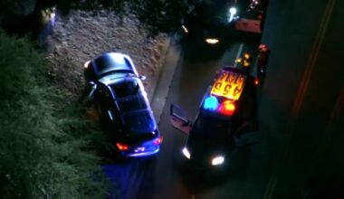 PIT maneuver used to end slow-speed pursuit in Los Feliz – NBC Los Angeles