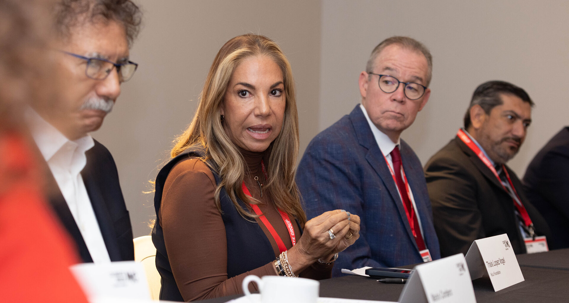 Roundtable discussion in Spanish held at Climate Week NYC