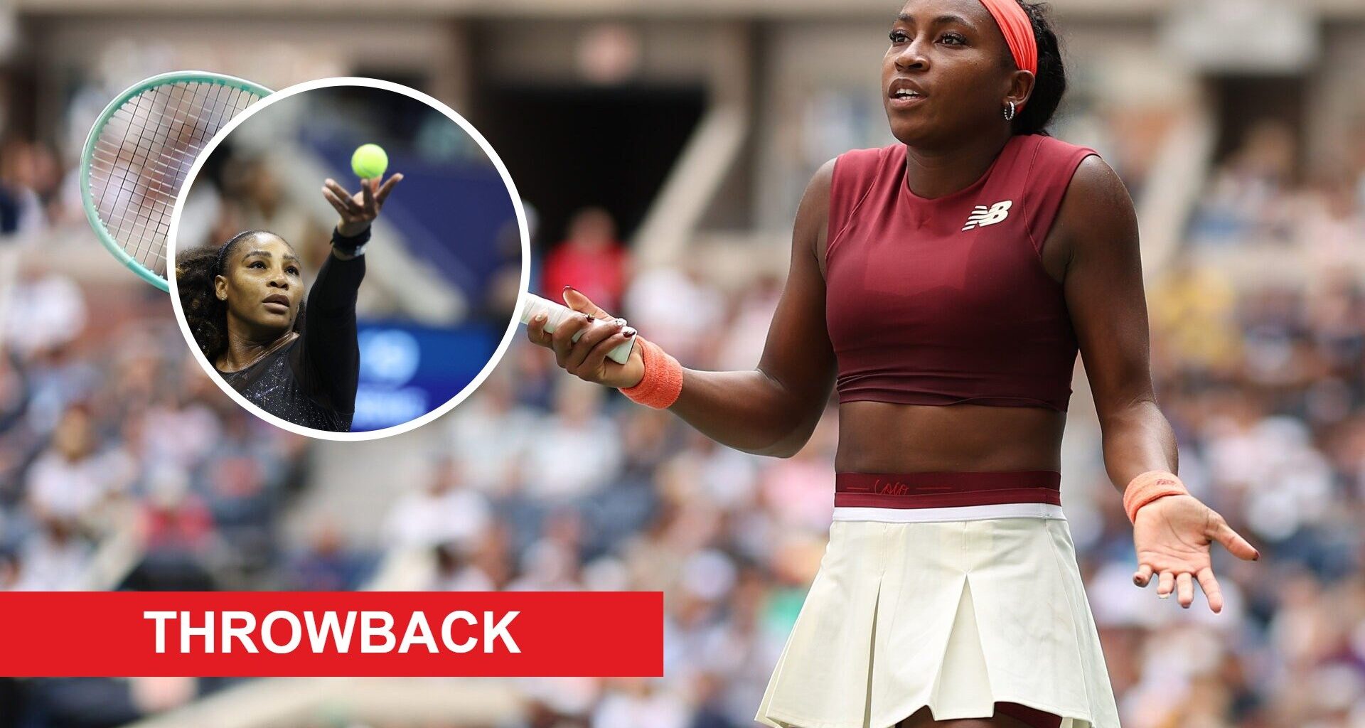 What Coco Gauff felt pressured to do after 'crazy' comparisons to Serena Williams in 2023