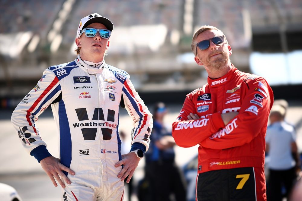 Connor Zilisch, JR Motorsports Chevrolet, Justin Allgaier, JR Motorsports Chevrolet