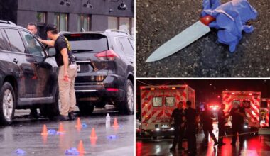 Deranged nut who was gunned down by NYPD ID'd after trying to bust into precinct, slash hero cop's throat