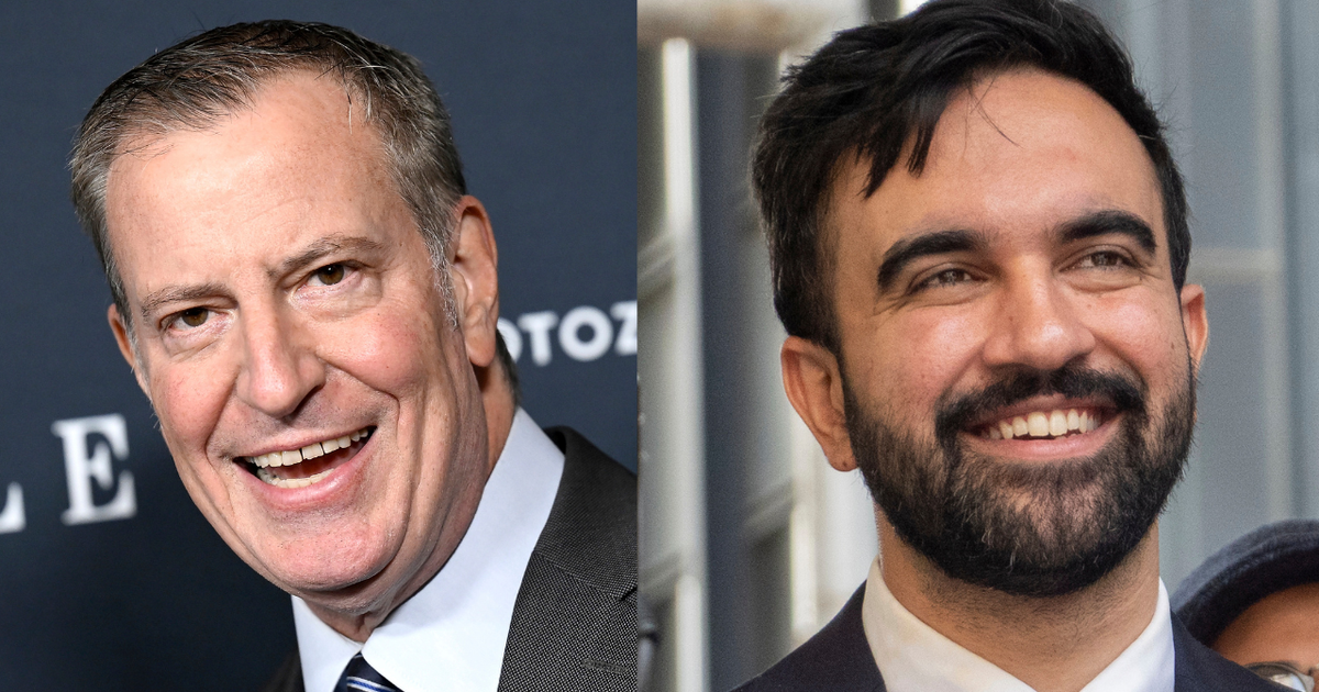 Former NYC Mayor Bill de Blasio endorses Zohran Mamdani in race for City Hall