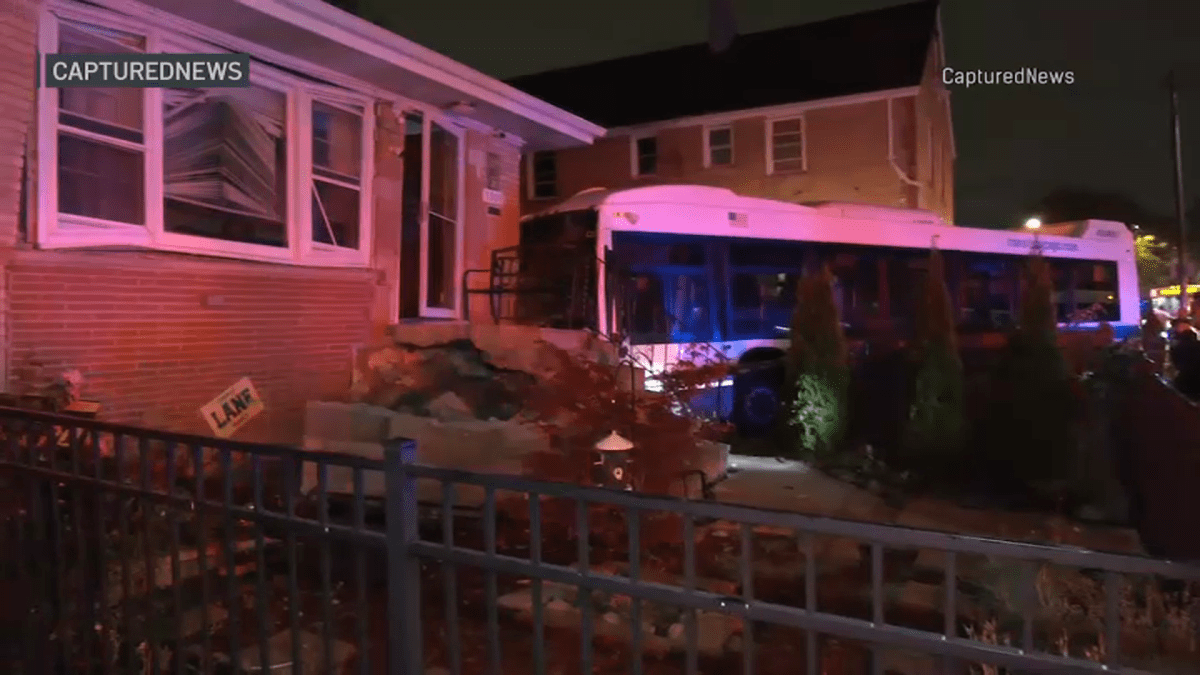 CTA bus crashes into Jefferson Park home – NBC Chicago