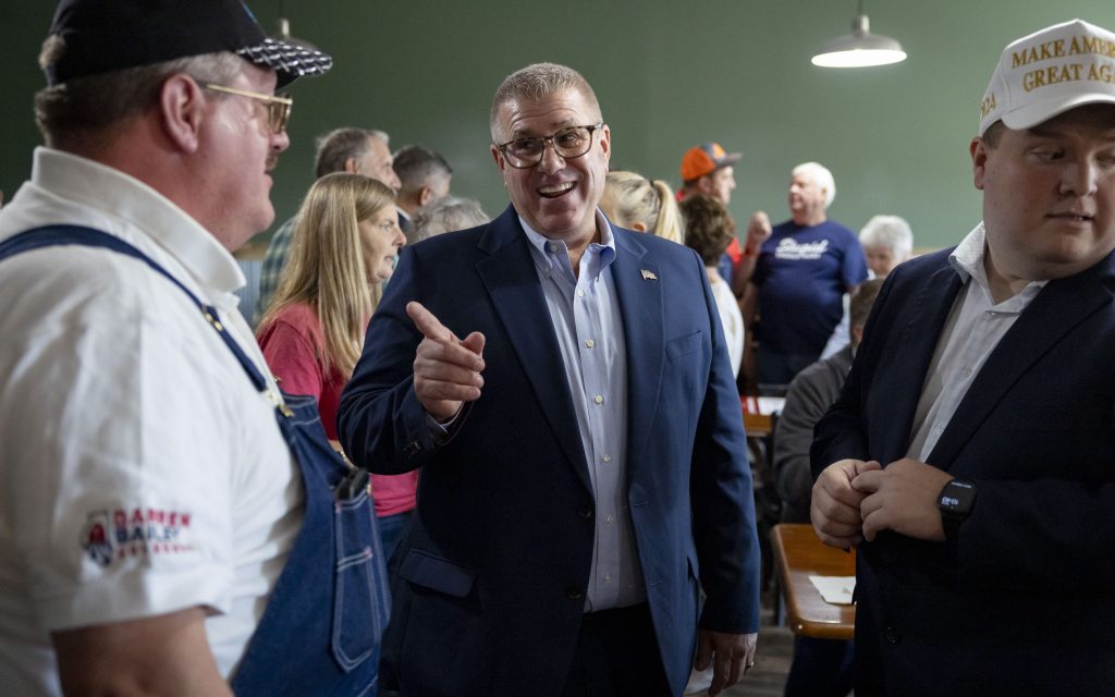 Republican Darren Bailey is running for governor again