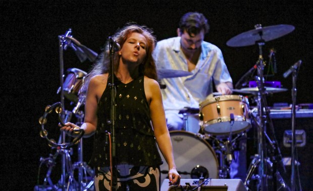 Neko Case performs at the Vic Theatre, April 26, 2019, in Chicago. (John J. Kim/Chicago Tribune)