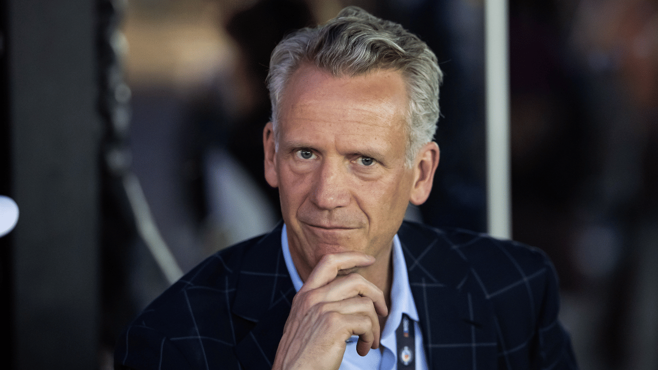 NASCAR Cup Series driver Daniel Suarez walks on pit road during practice and qualifying for The Great American Getaway 400 at Pocono Raceway.