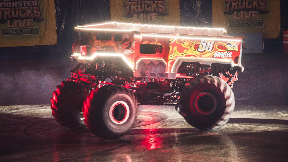 Hot Wheels Monster Trucks Live returns to San Diego with Glow-N-Fire show