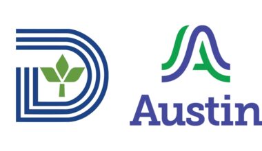 Austin's new brand draws comparisons to Dallas' logo