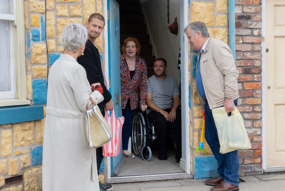 debbie webster, tyrone dobbs, fiz brown, carl webster, coronation street