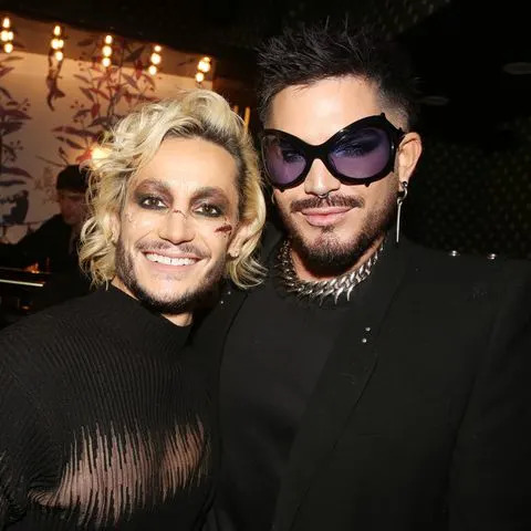 Bruce Glikas/WireImage Frankie Grande and Adam Lambert