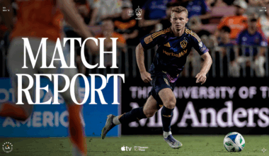 Match Report: LA Galaxy Earn 1-1 Draw in Extra Time Against Houston Dynamo FC at Shell Energy Stadium on Saturday Night 