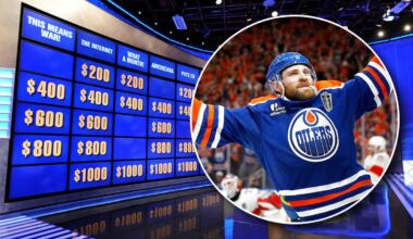 Jeopardy Contestant Muffs Lay-Up Leon Draisaitl, Edmonton Oilers Question