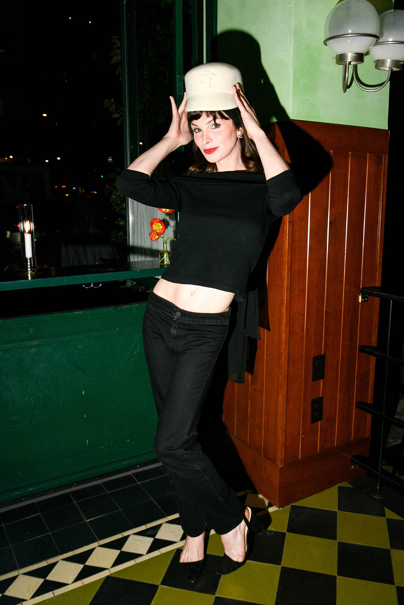 Dylan Mulvaney at the Chloe Fineman x Mother collaboration launch