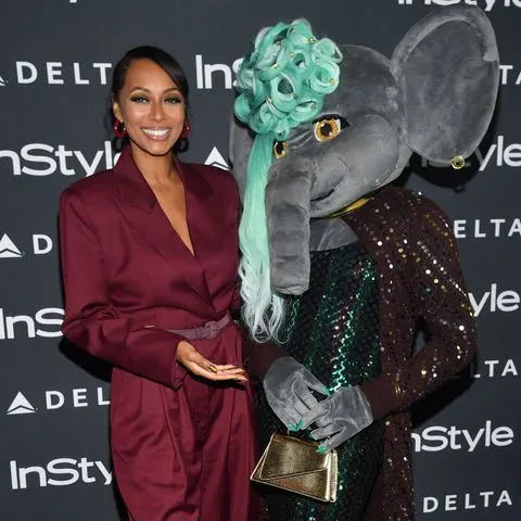 Stephen Lovekin/Shutterstock for InStyle Keri Hilson and Ellie the Elephant