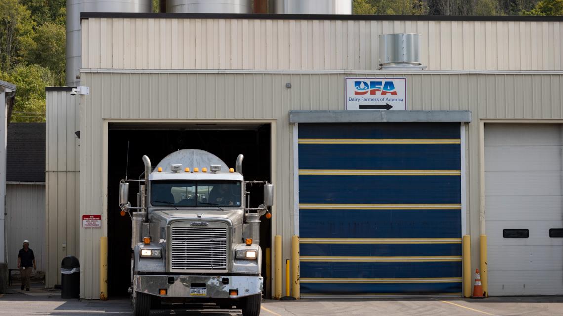 Pennsylvania rescues 3.6M pounds of milk after NY plant shutdown