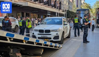 Four teenage boys arrested after car chase through Melbourne, pedestrian struck