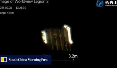 US satellite spies on Chinese space station and more. China spies back